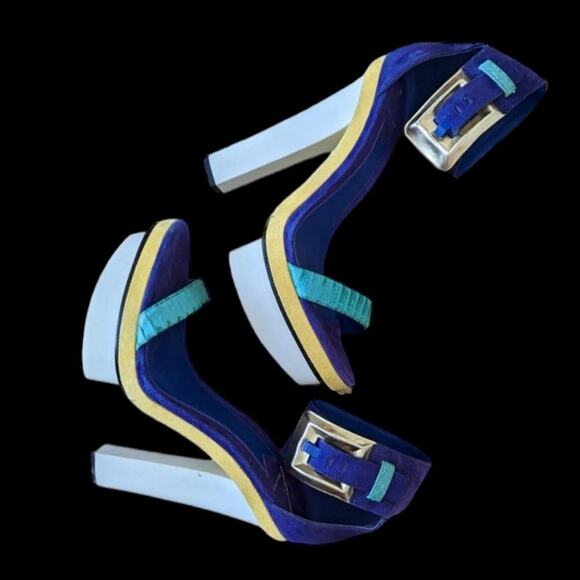 Brian Atwood Braganca Platform Heels | Size 9 - Picture 1 of 9